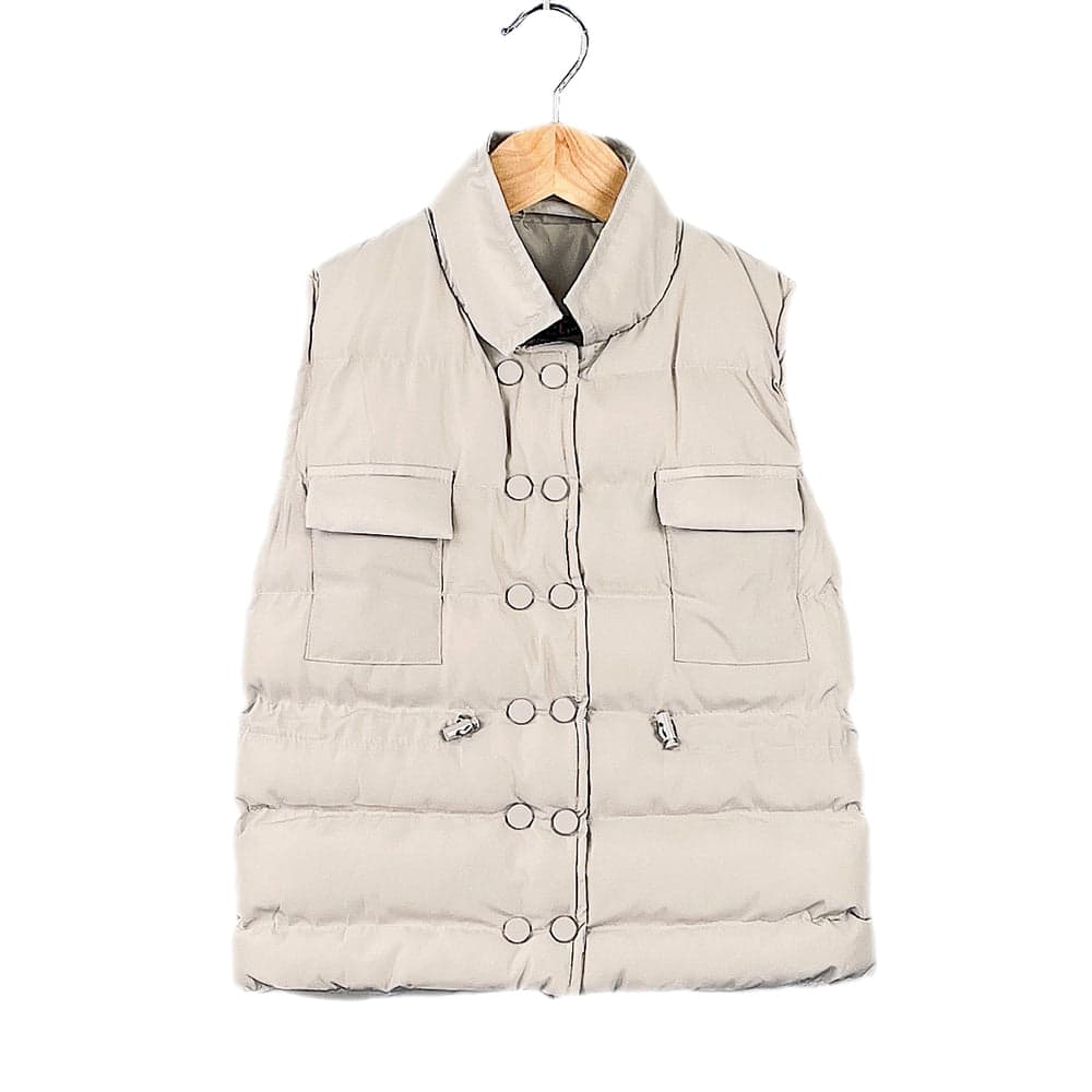 Girls Gilet Bodywarmer Padded Sleeveless Jacket