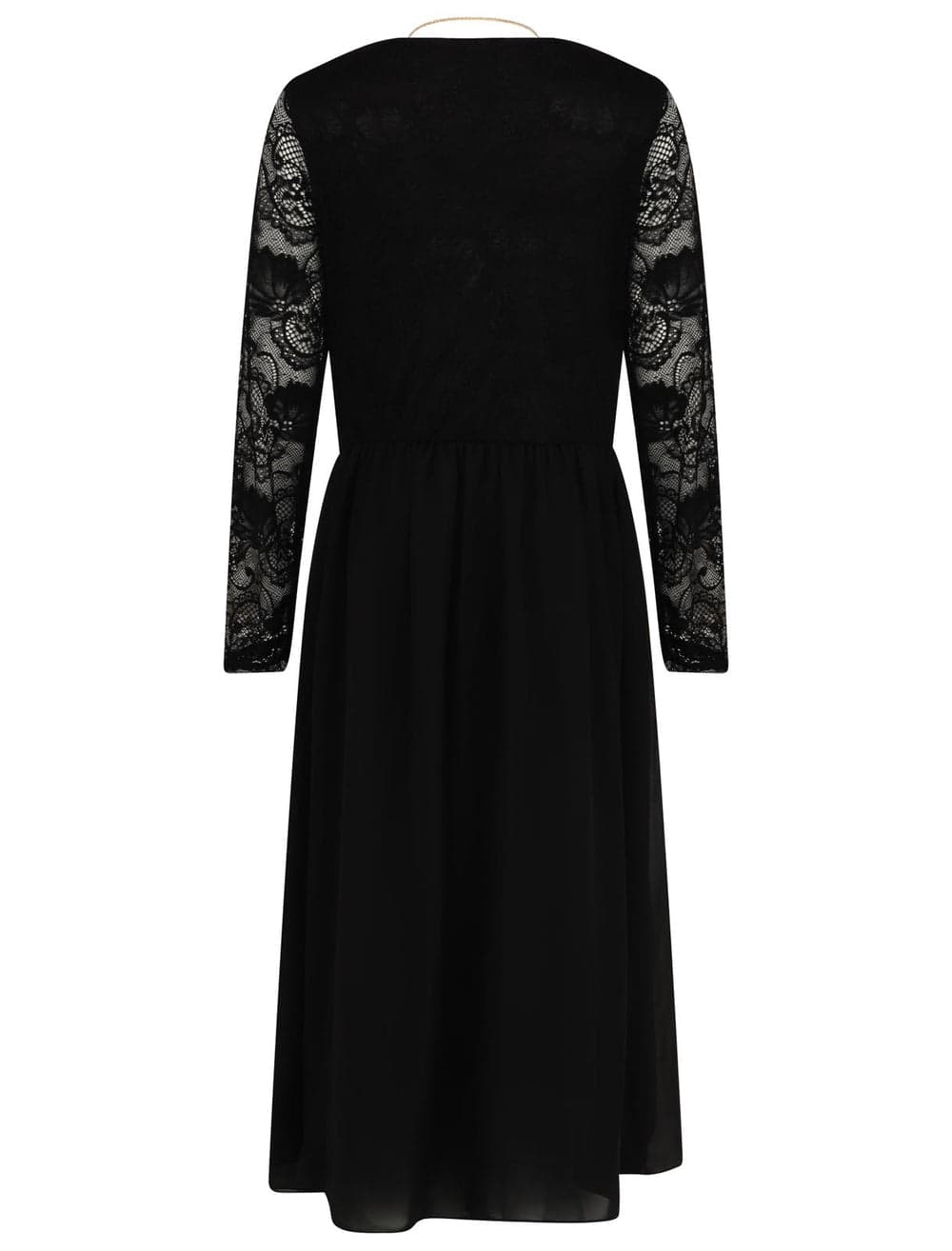 Girls Floral Lace Maxi Dress