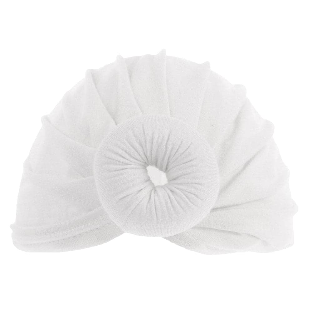 Baby Girls Donut Turban Hat