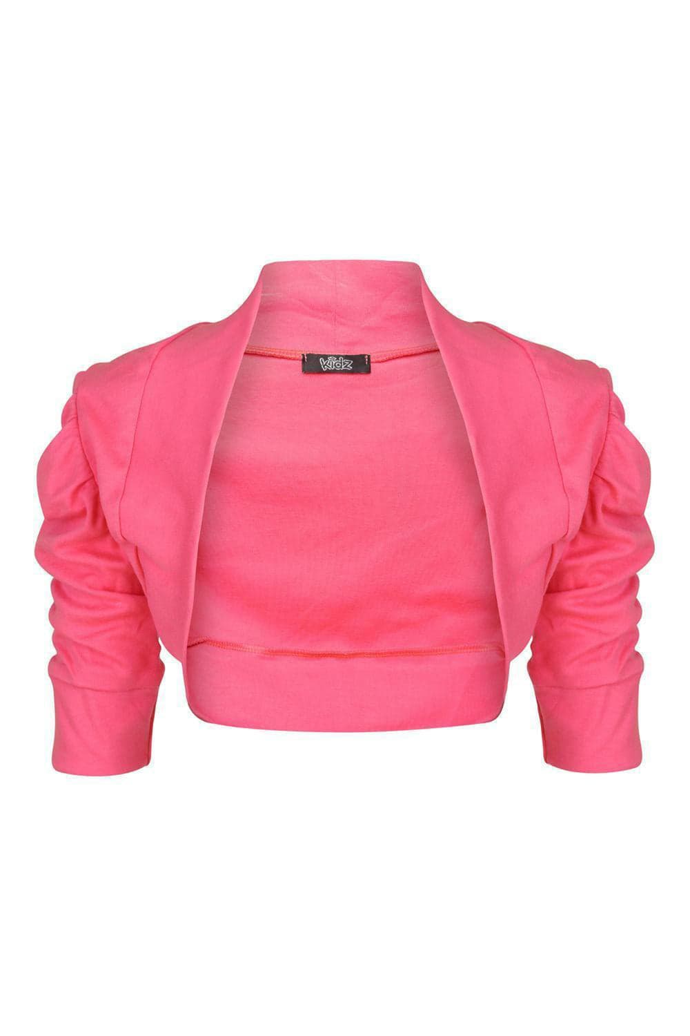 Girls Ruched Sleeve Bolero