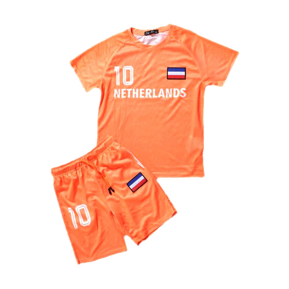 Kids Football T-Shirt And Shorts Set