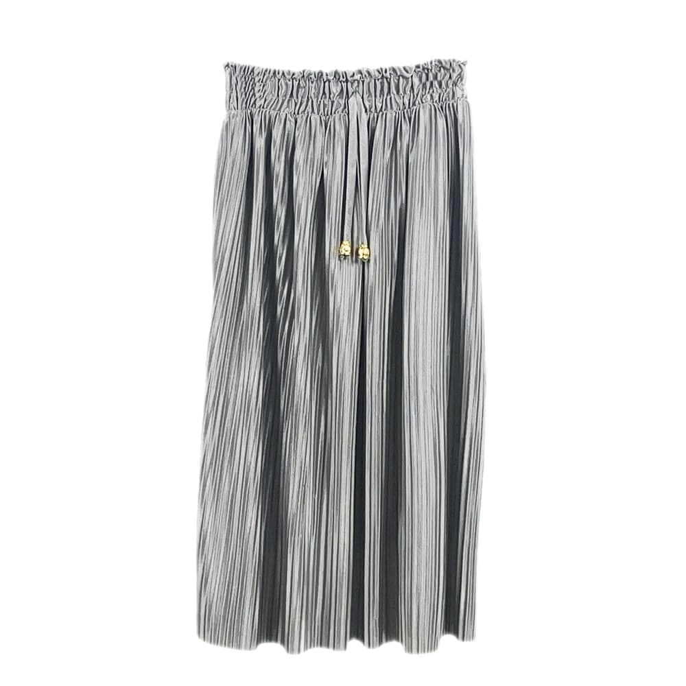 Girls Pleated Midi Skirt