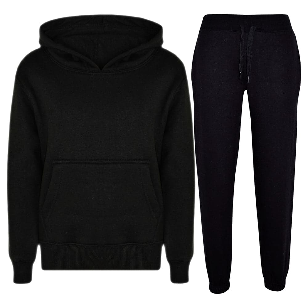 Kids Fleece Hoodies And Jogging Bottoms