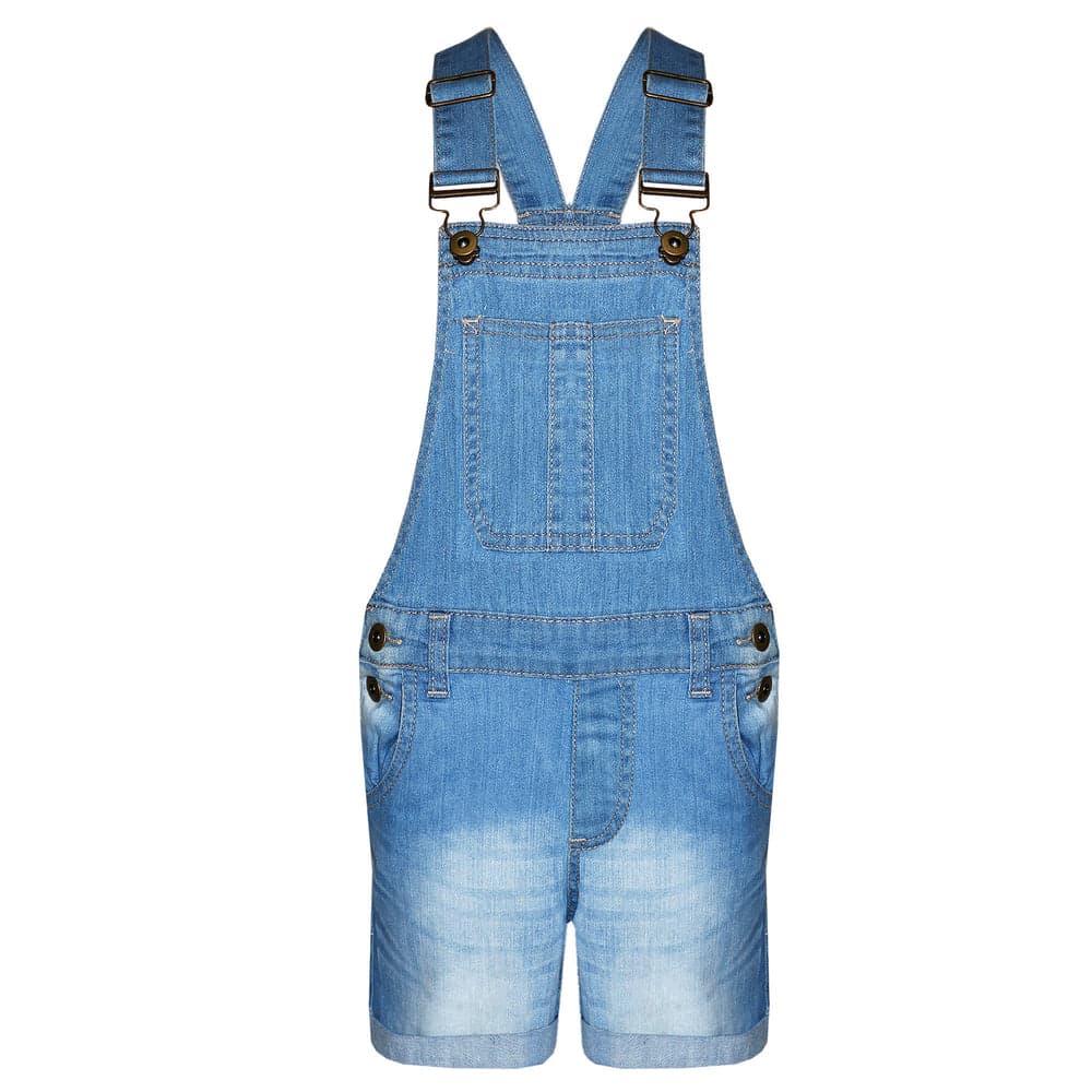 Girls Denim Dungaree
