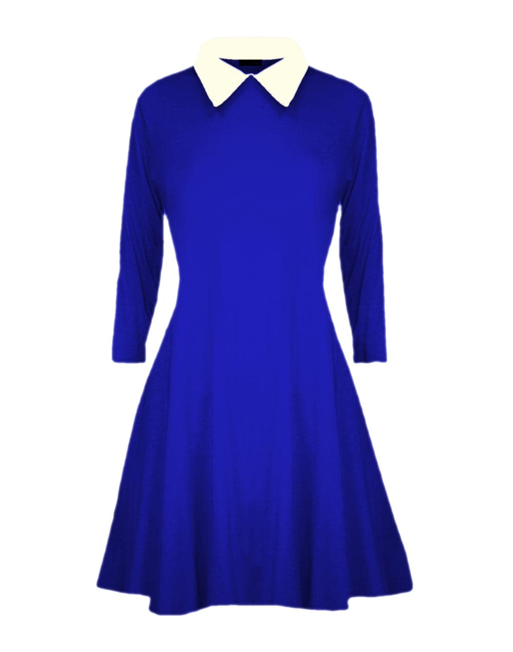 Girls Peter Pan Collar Swing Dress