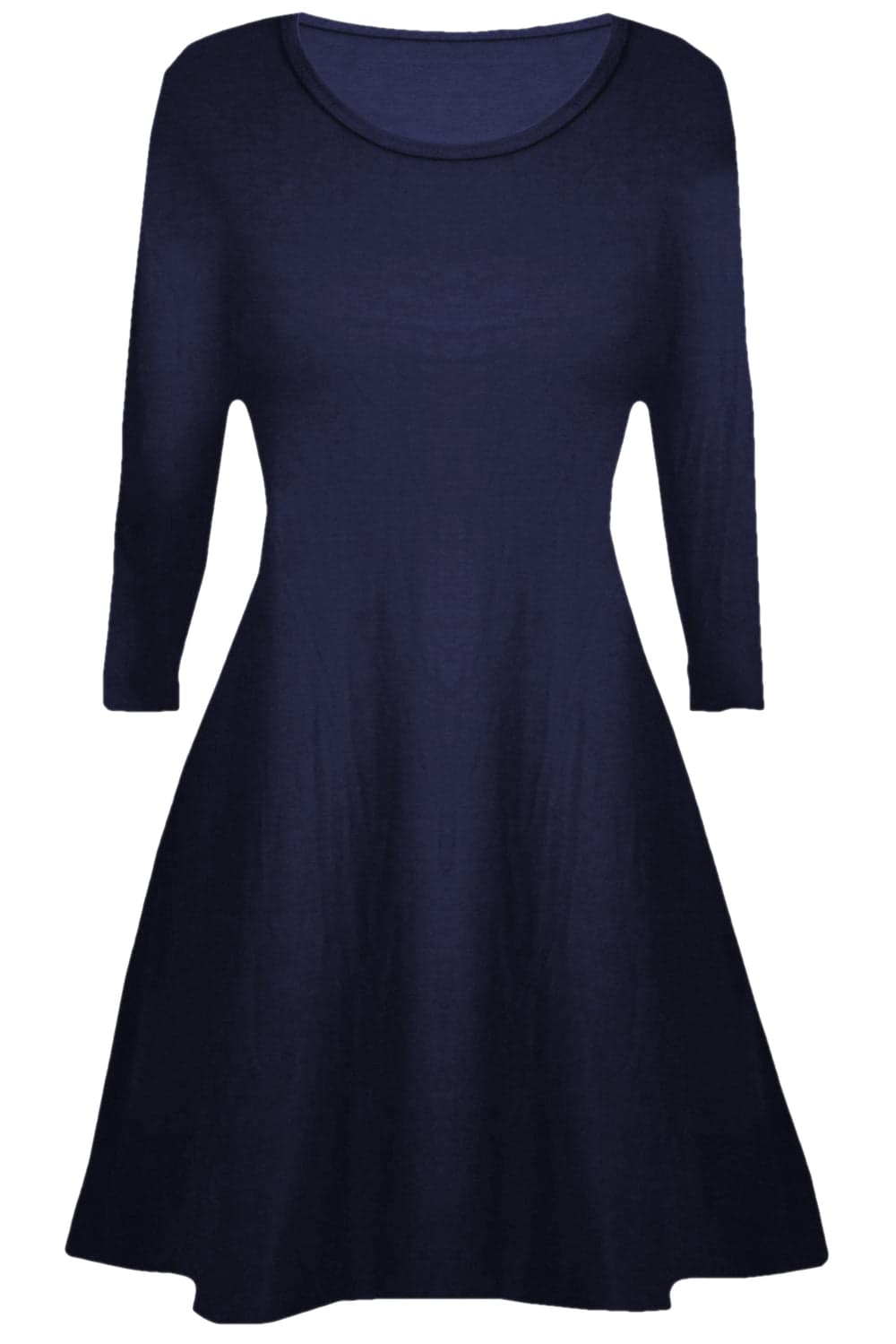 Girls Plain Swing Dress
