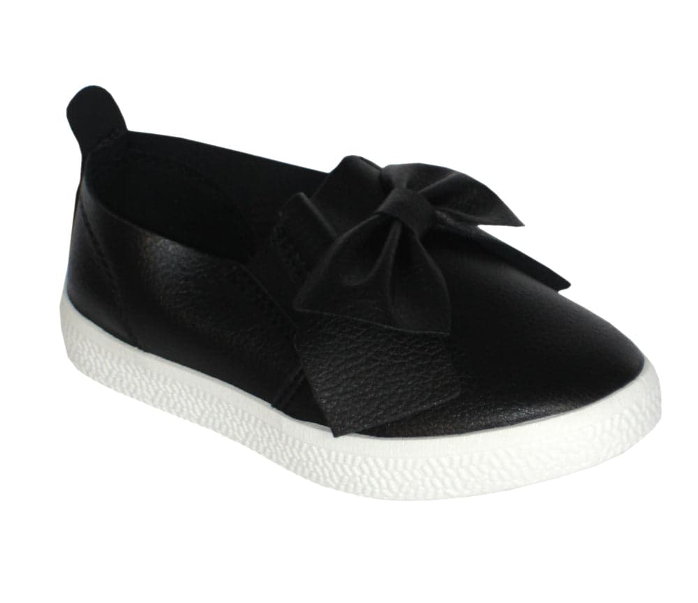 Girls Trainers Bow Ribbon Sneakers