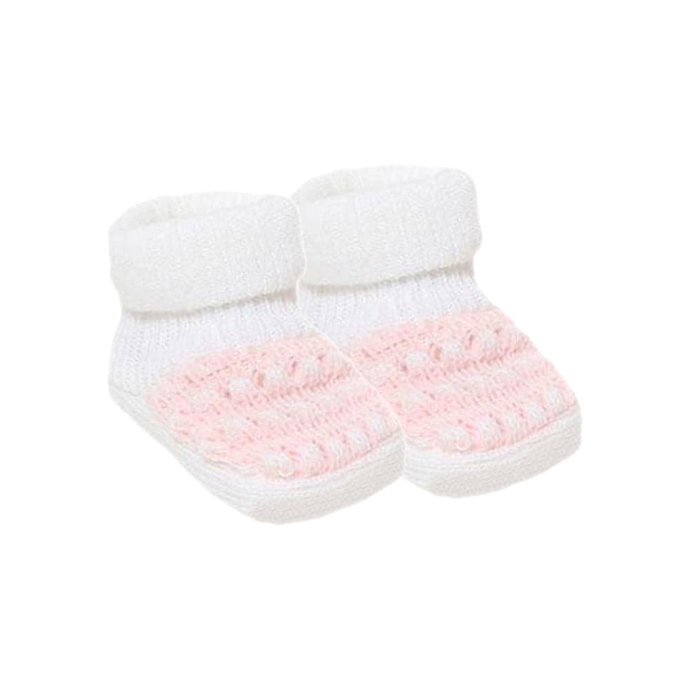 Baby Knitted Booties Soft Socks Patterned Shoes