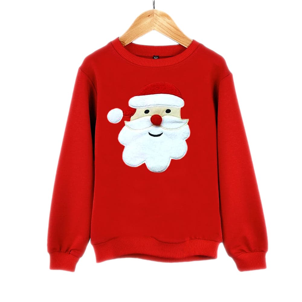 Kids Red Christmas Themed Sweatshirts