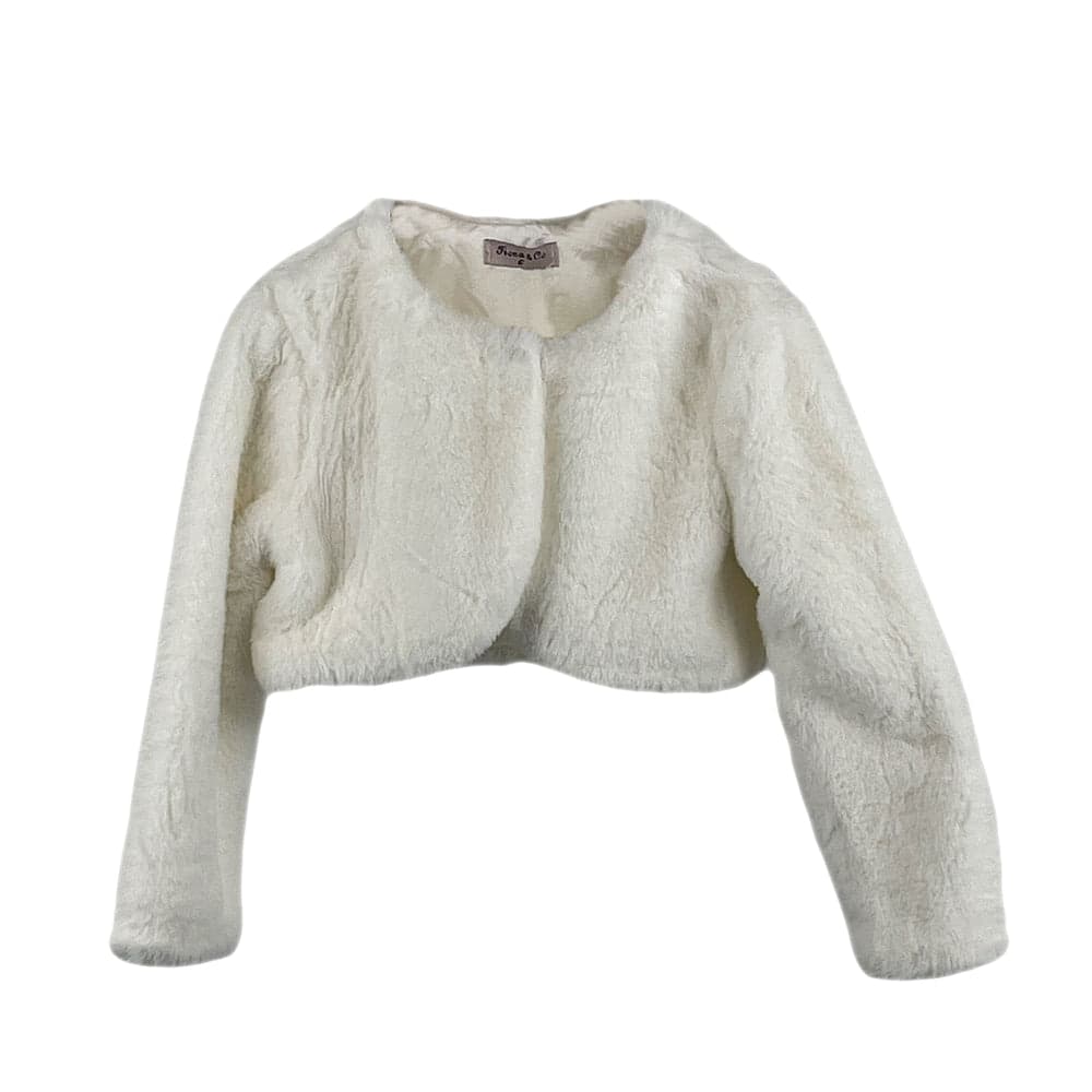 Girls Faux Fur Bolero