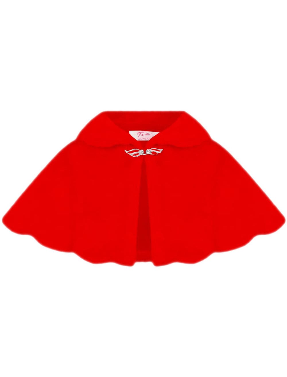 Girls Fur Shoulder Cape