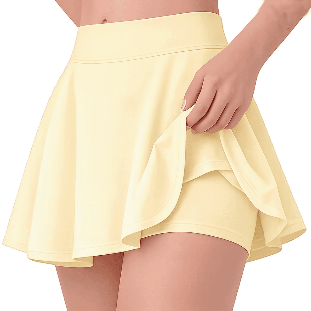 Girls Skort Skirt Shorts Kids School Summer Sports Skorts PE Dance Childrens