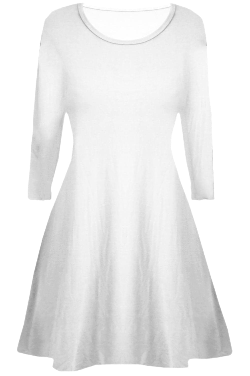 Girls Plain Swing Dress