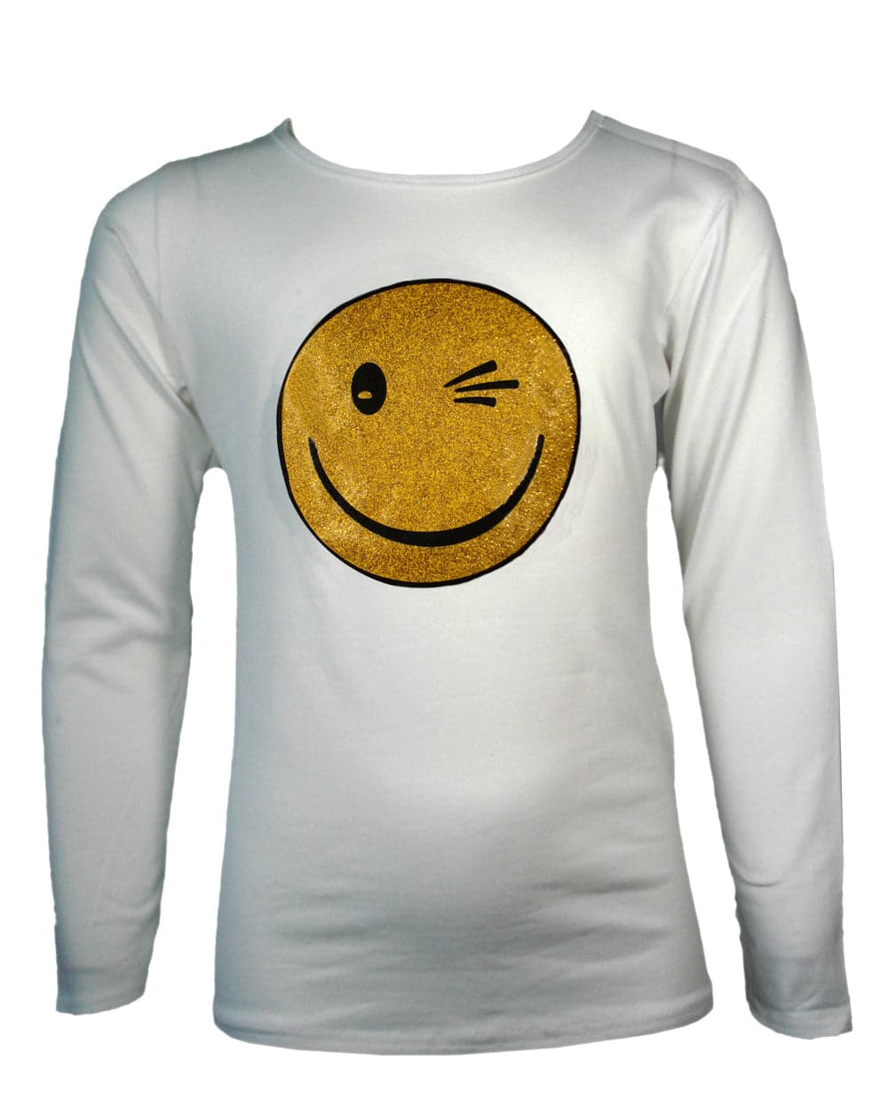 Girls Glitter Sequin Wink Tops
