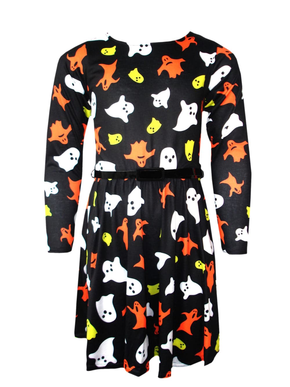 Girls Halloween Skater Dress
