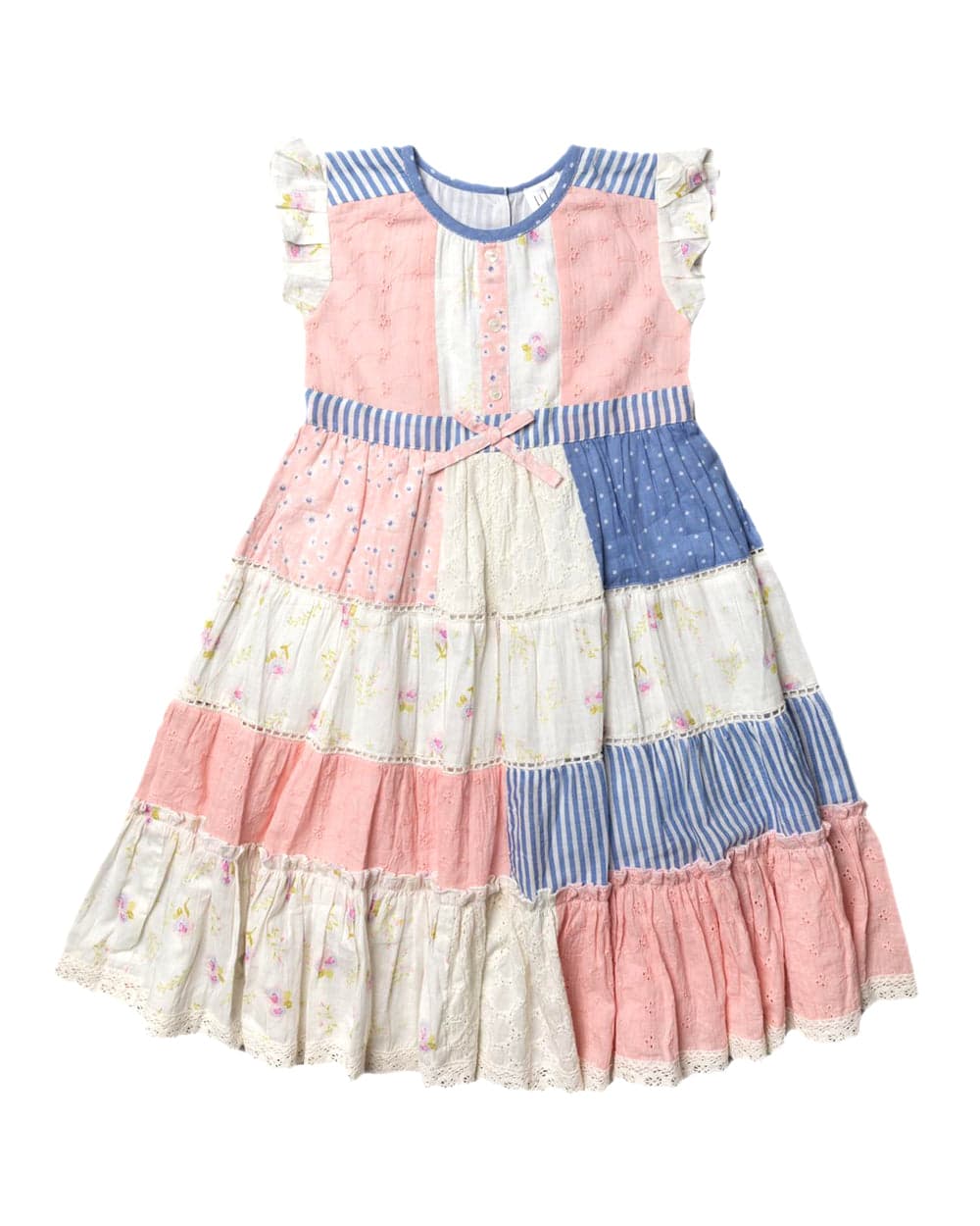 Girls Cotton Summer Patterned Dresses