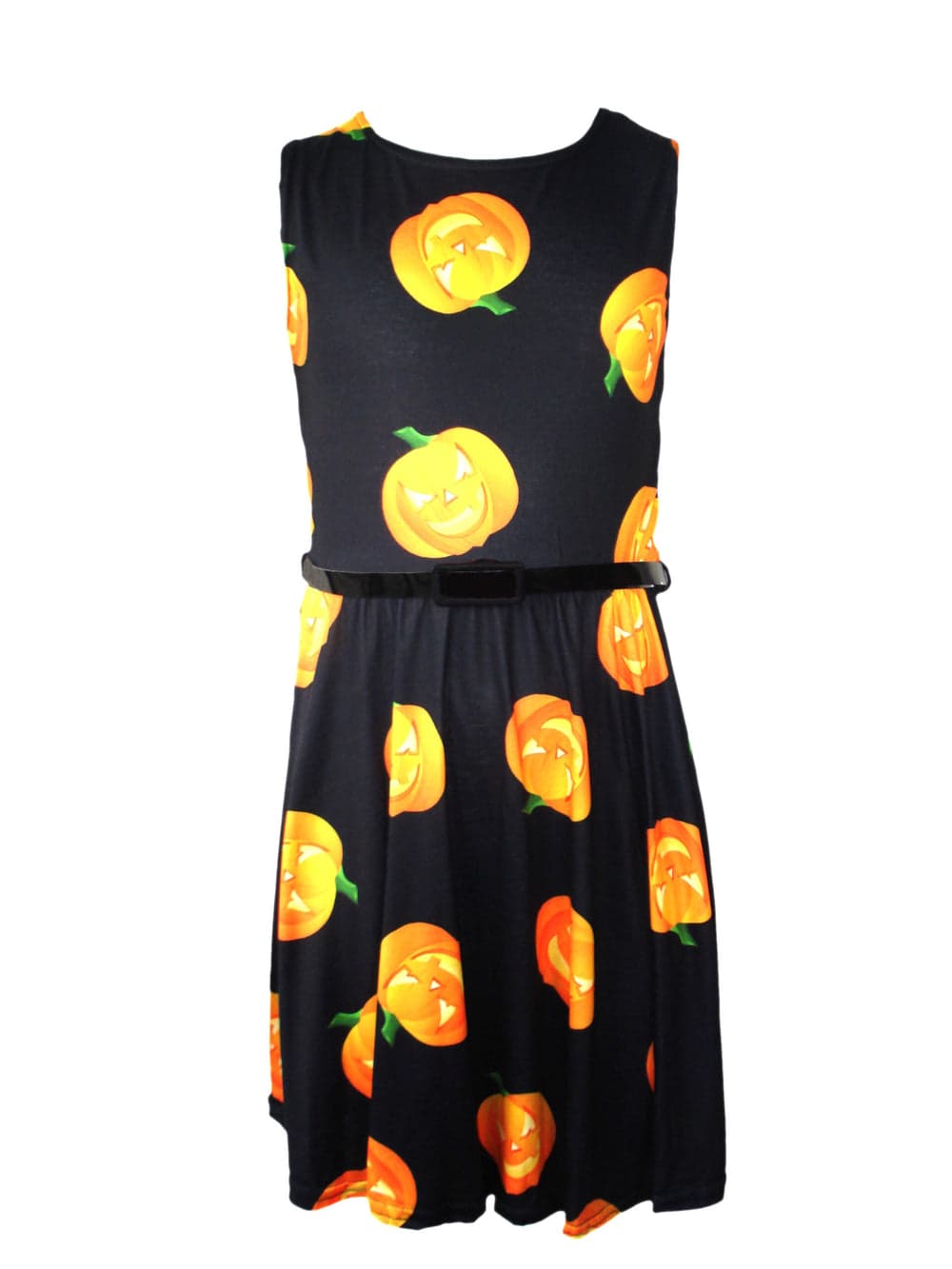 Girls Halloween Skater Dress