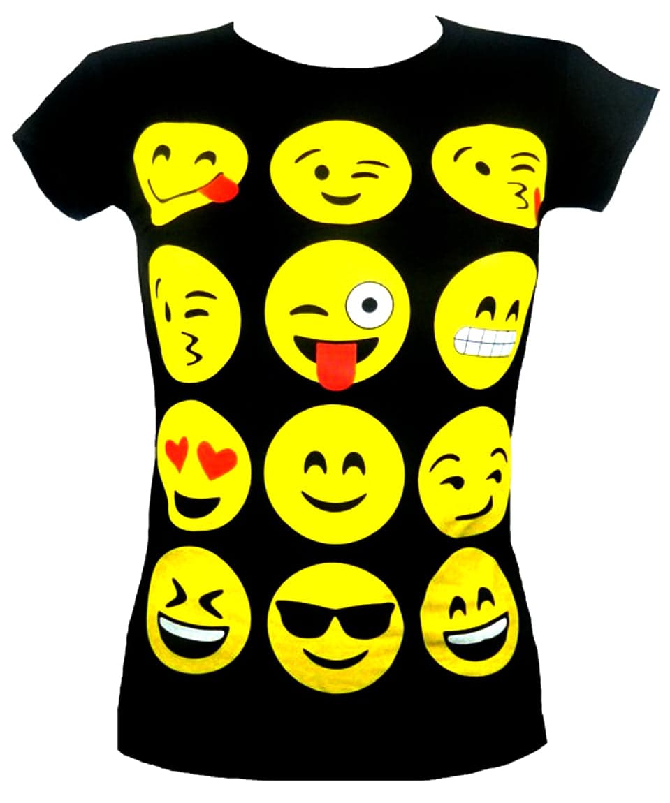 Girls Funny Faces T-Shirts