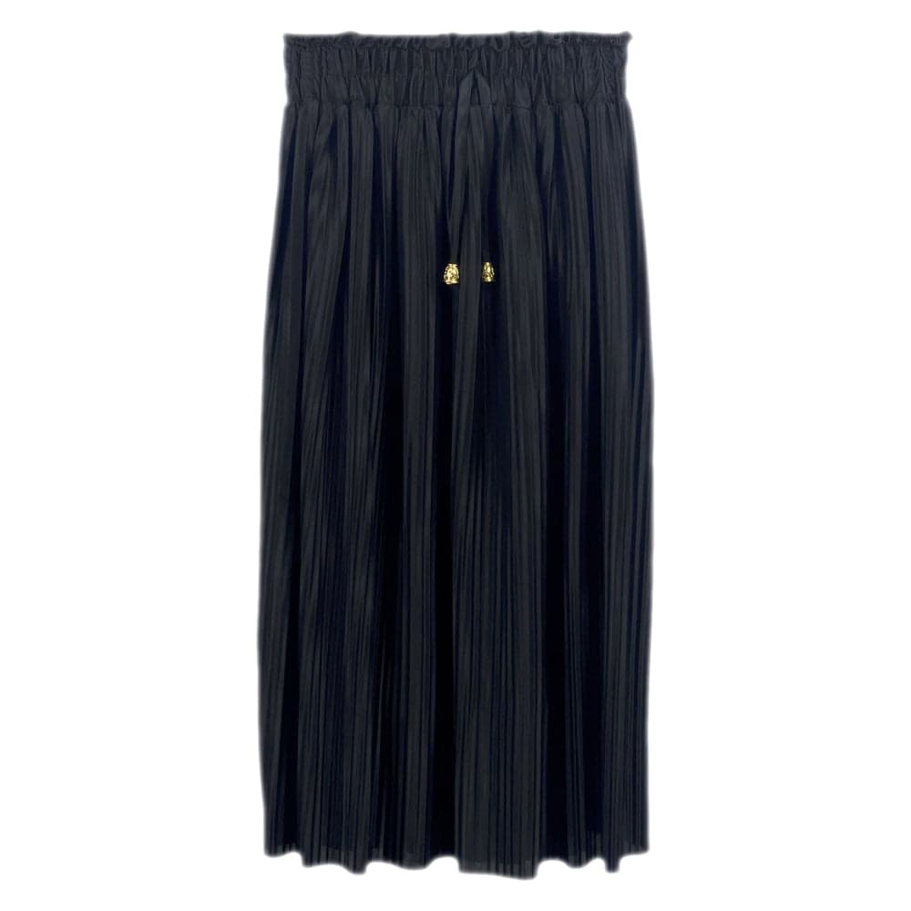 Girls Pleated Midi Skirt