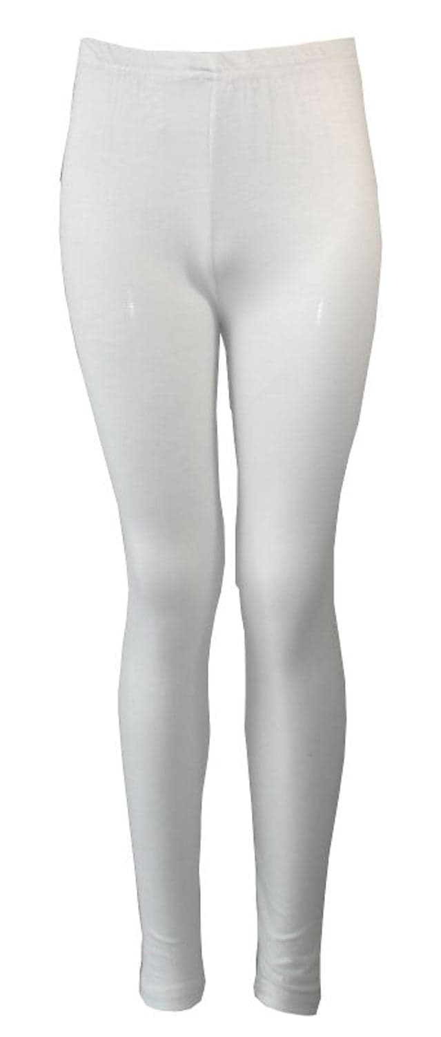 Girls Plain Cotton Leggings