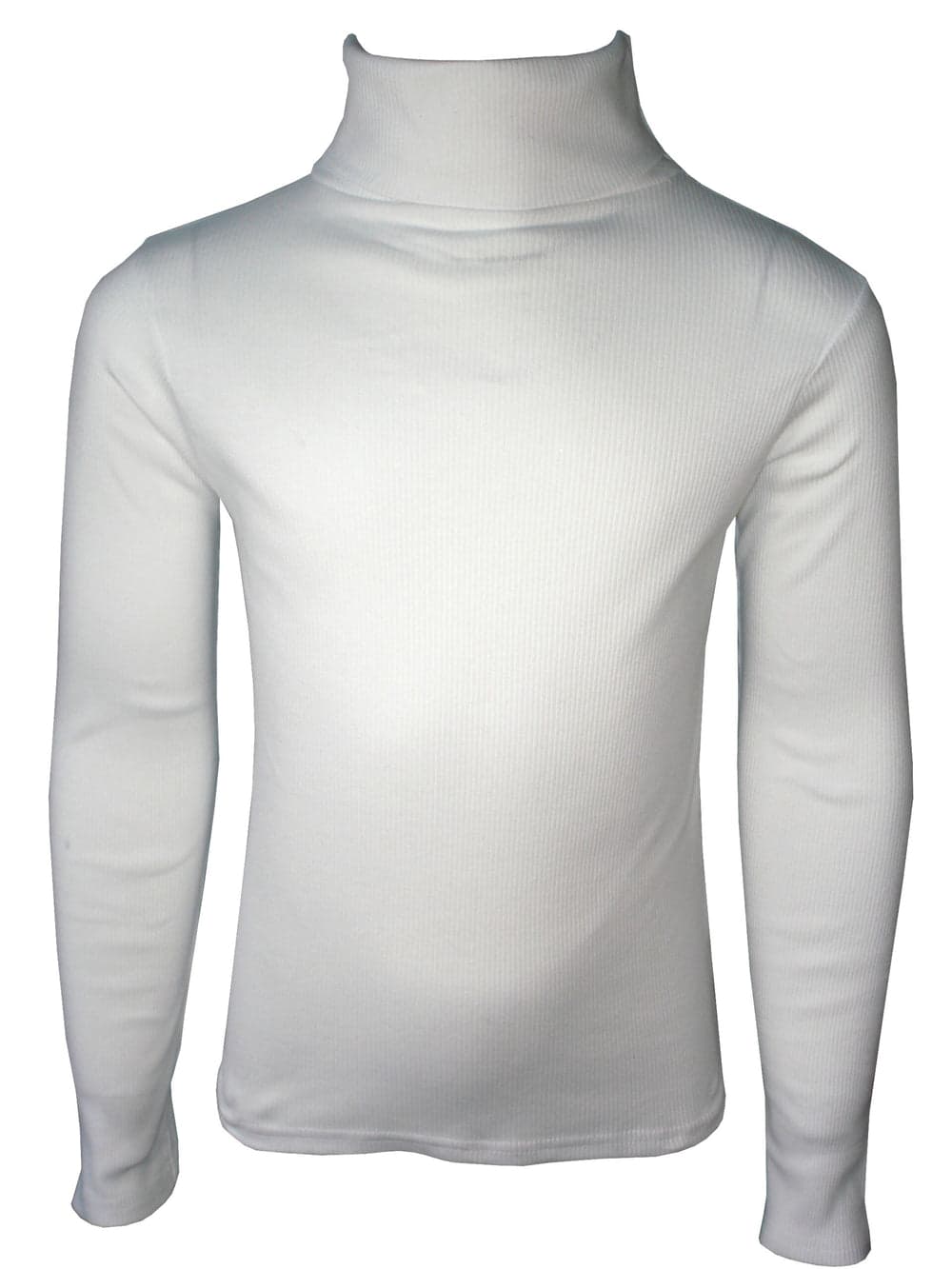 Girls Ribbed Polo Neck Tops