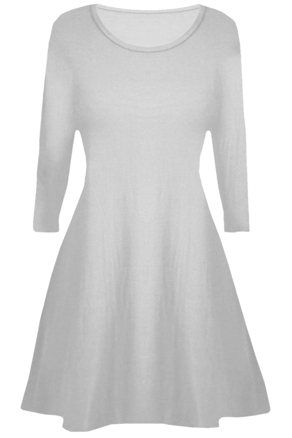 Girls Plain Swing Dress