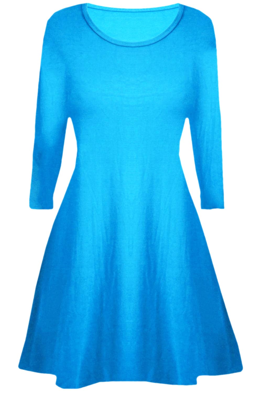 Girls Plain Swing Dress